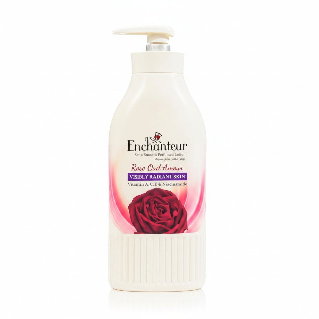 Enchanteur - Satin smooth perfumed lotion - Rose Oud Amour