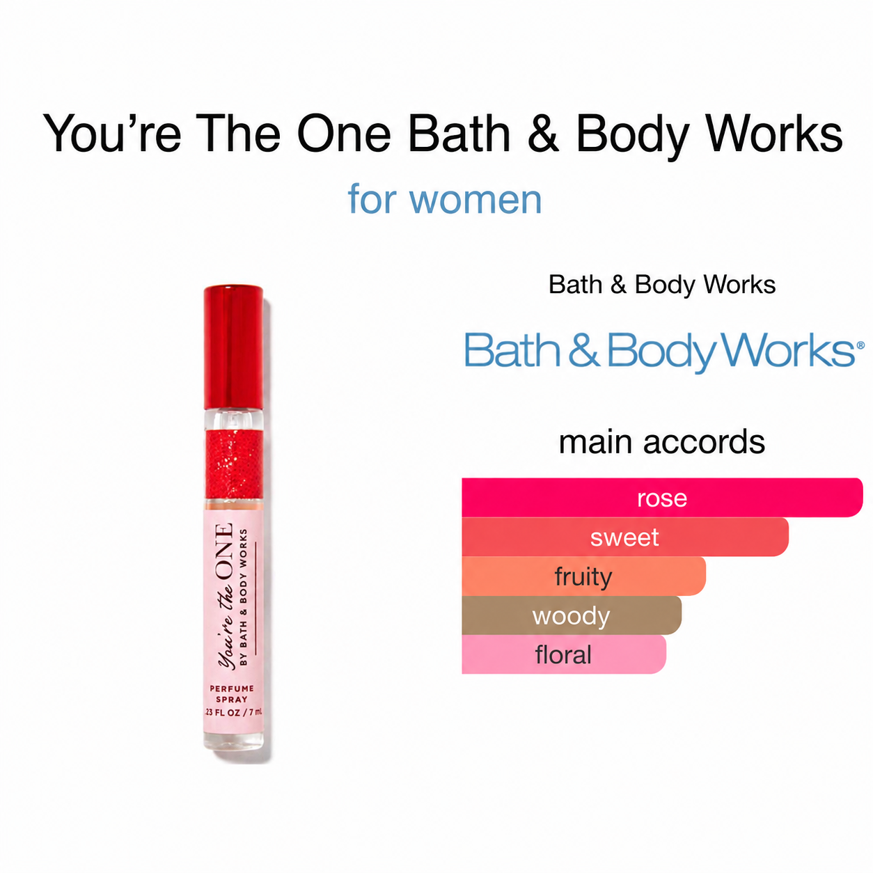 Bath and Body Works - YOU ARE THE ONE Perfume spray