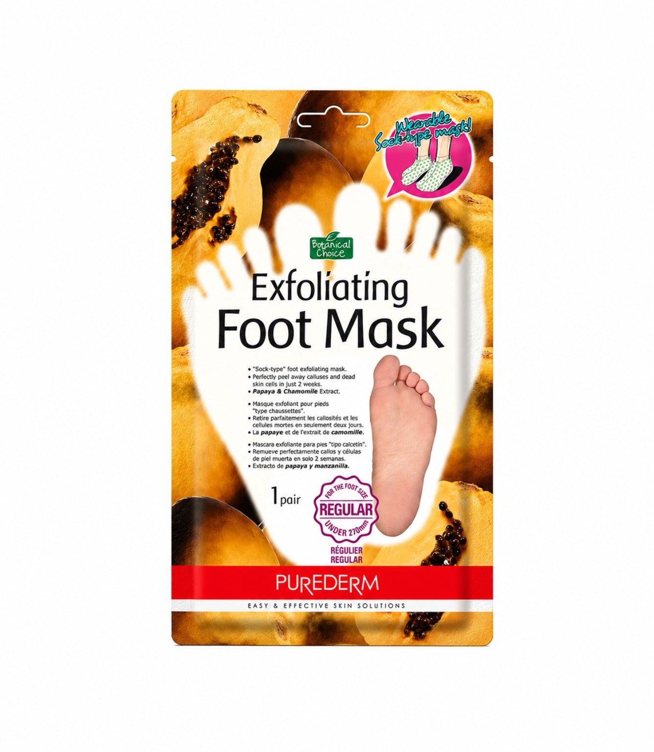 Purederm | Exfoliating Foot Mask