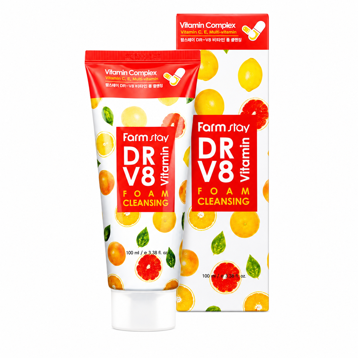 Farm Stay - Dr-V8 Vitamin Foam Cleansing