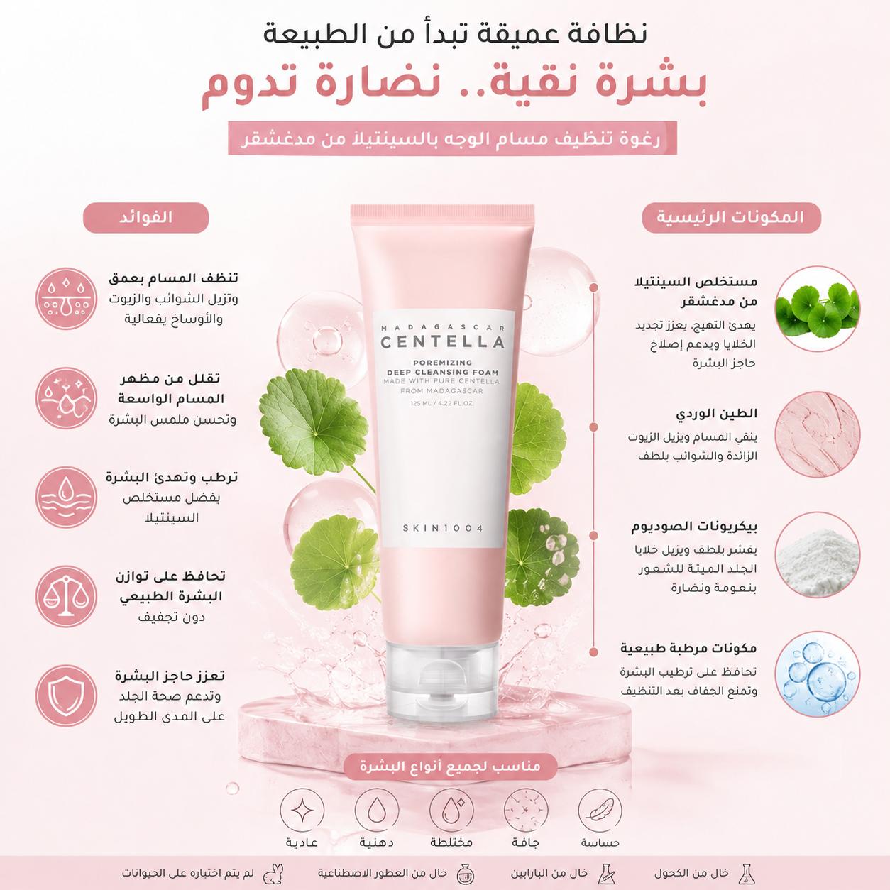 Skin 1004 | Madagascar Centella Poremizing Deep Cleansing Foam