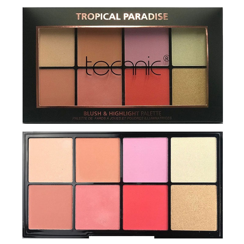 Technic blush and highlighter palette