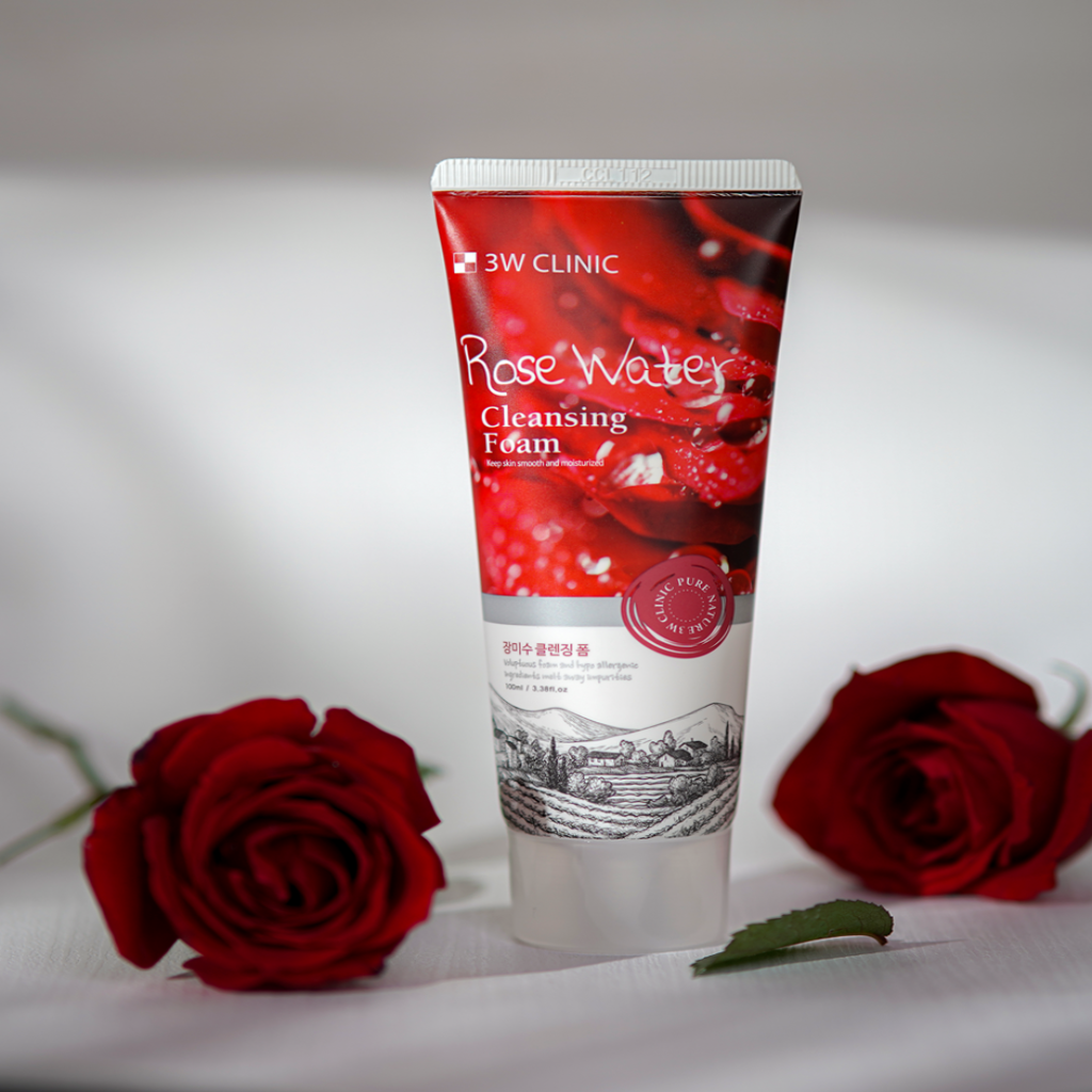 Rose Water Cleansing Foam