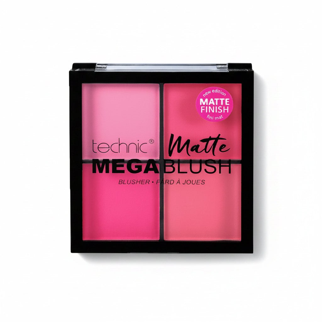 Technic Matte Mega Blush Palette - FARD A JOUES
