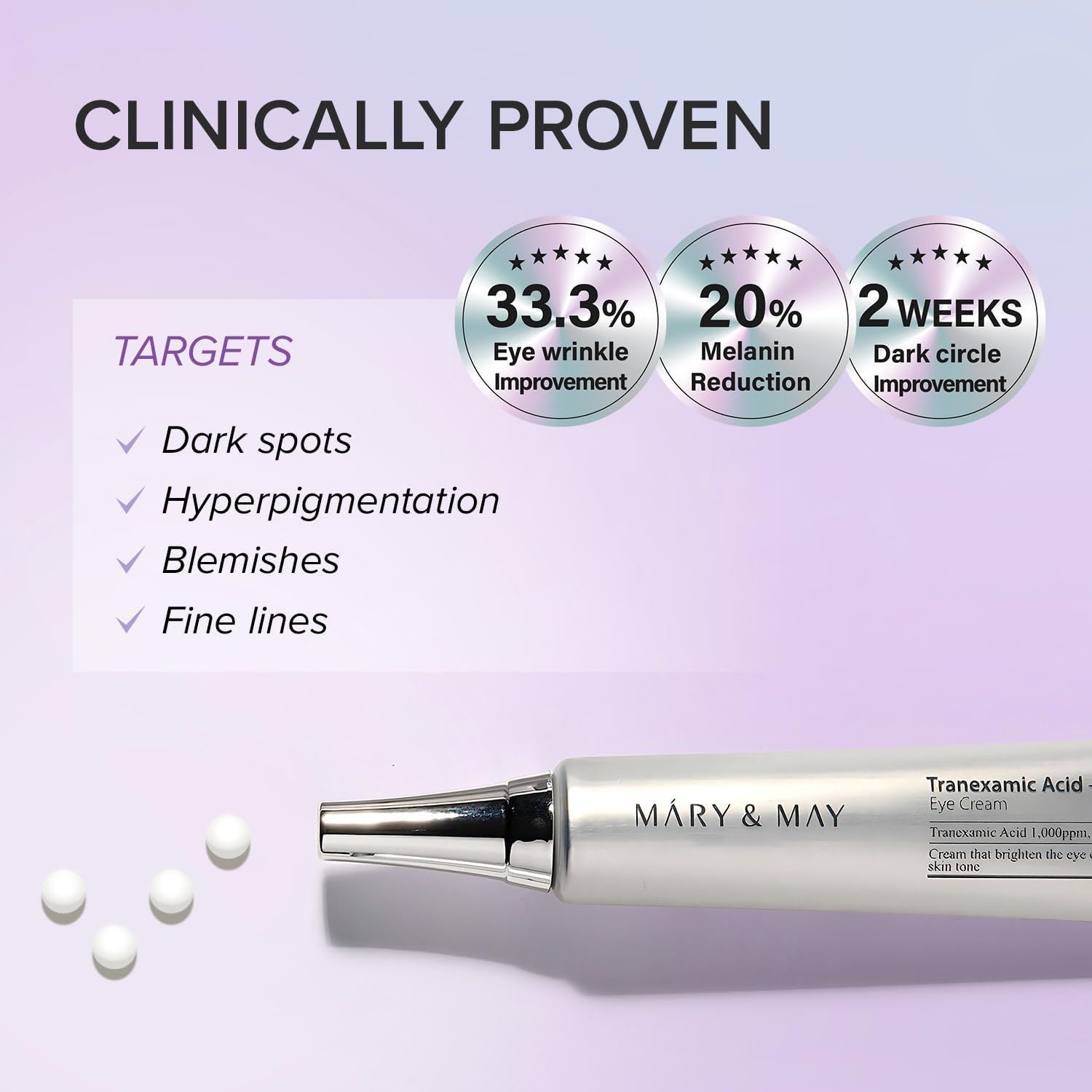 Tranexamic Acid + Glutathione Eye Cream
