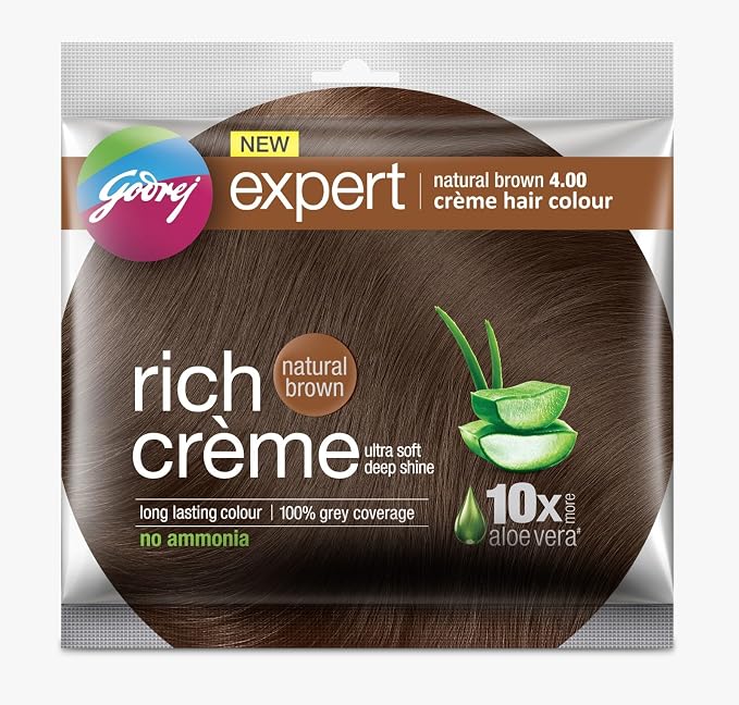 Godrej | Expert rich creme Hair Colour - Natural Brown