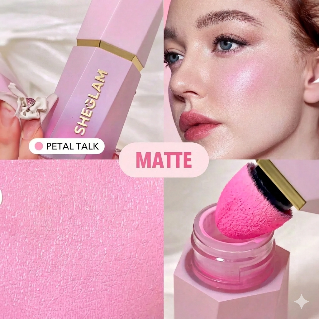 Sheglam liquid blush - PETAL TALK