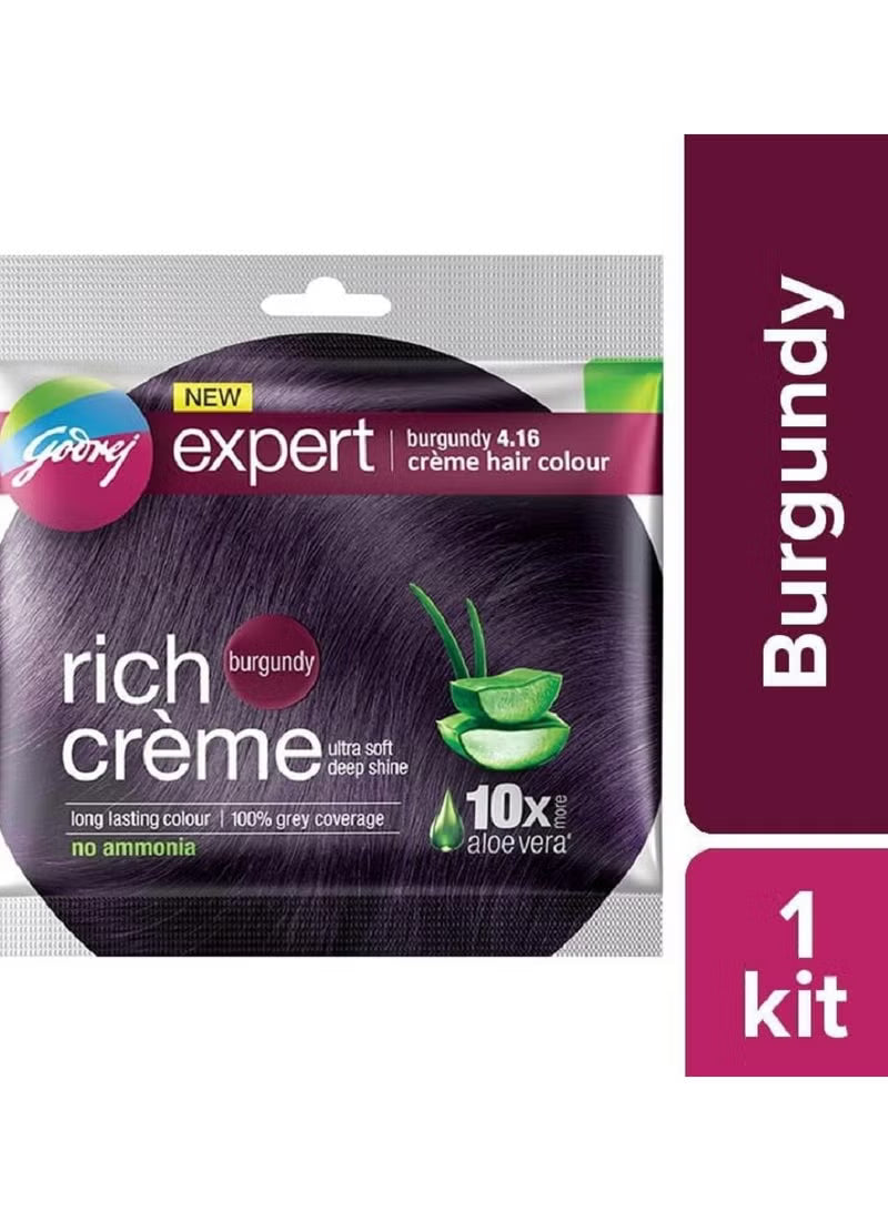 Godrej | Expert rich creme Hair Colour - Burgundy