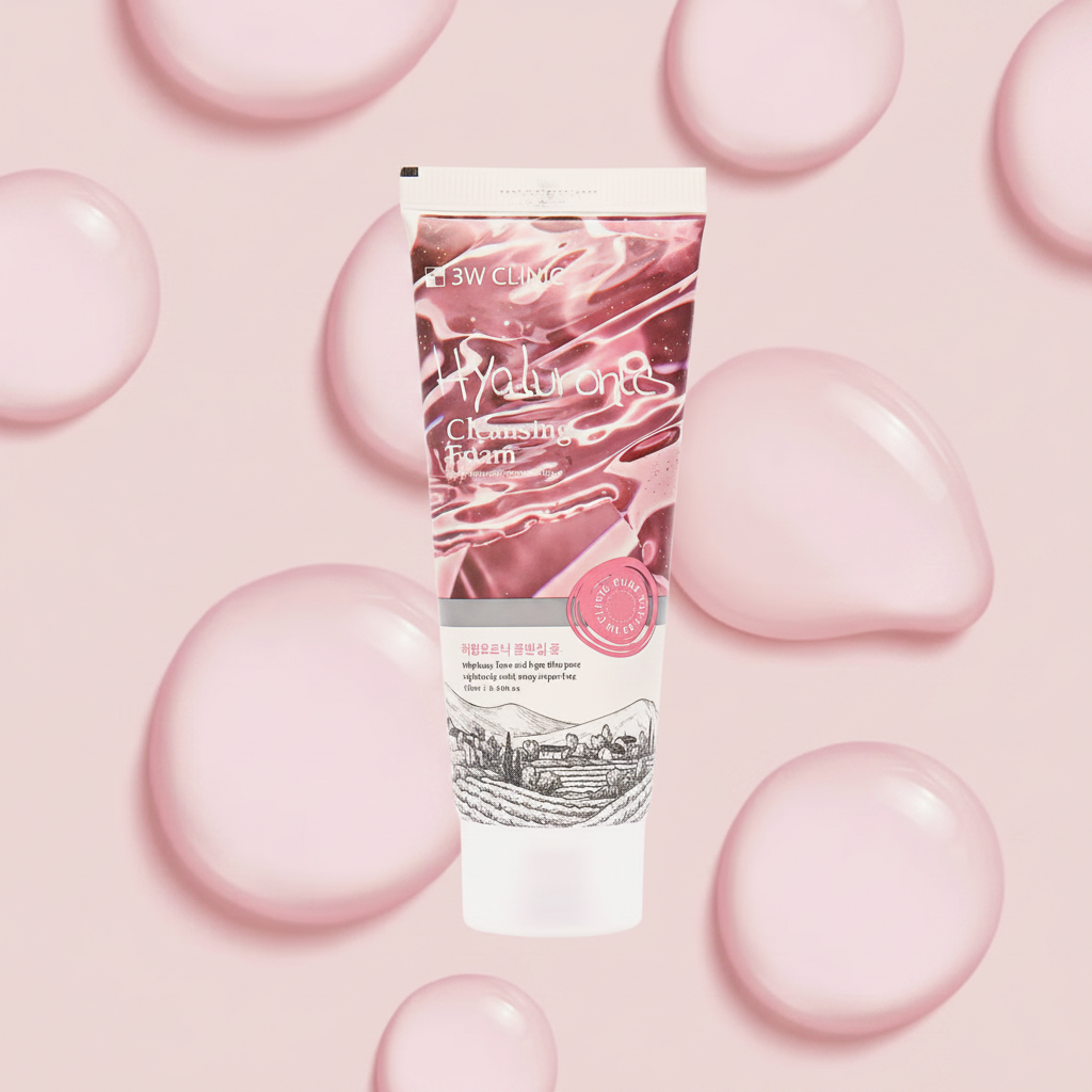 hyaluronic cleansing foam