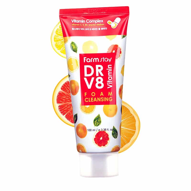 Dr-V8 Vitamin Foam Cleansing
