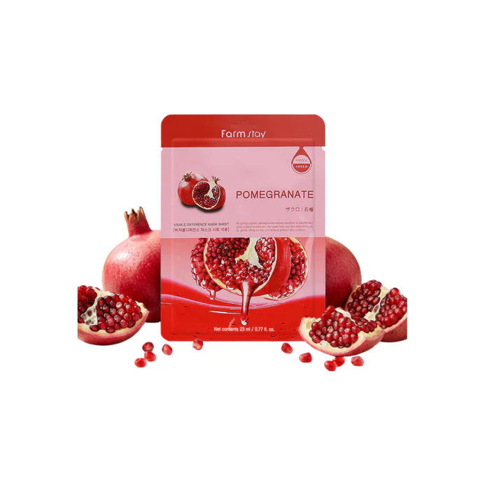 Visible Difference Mask Sheet Snail - Pomegranate