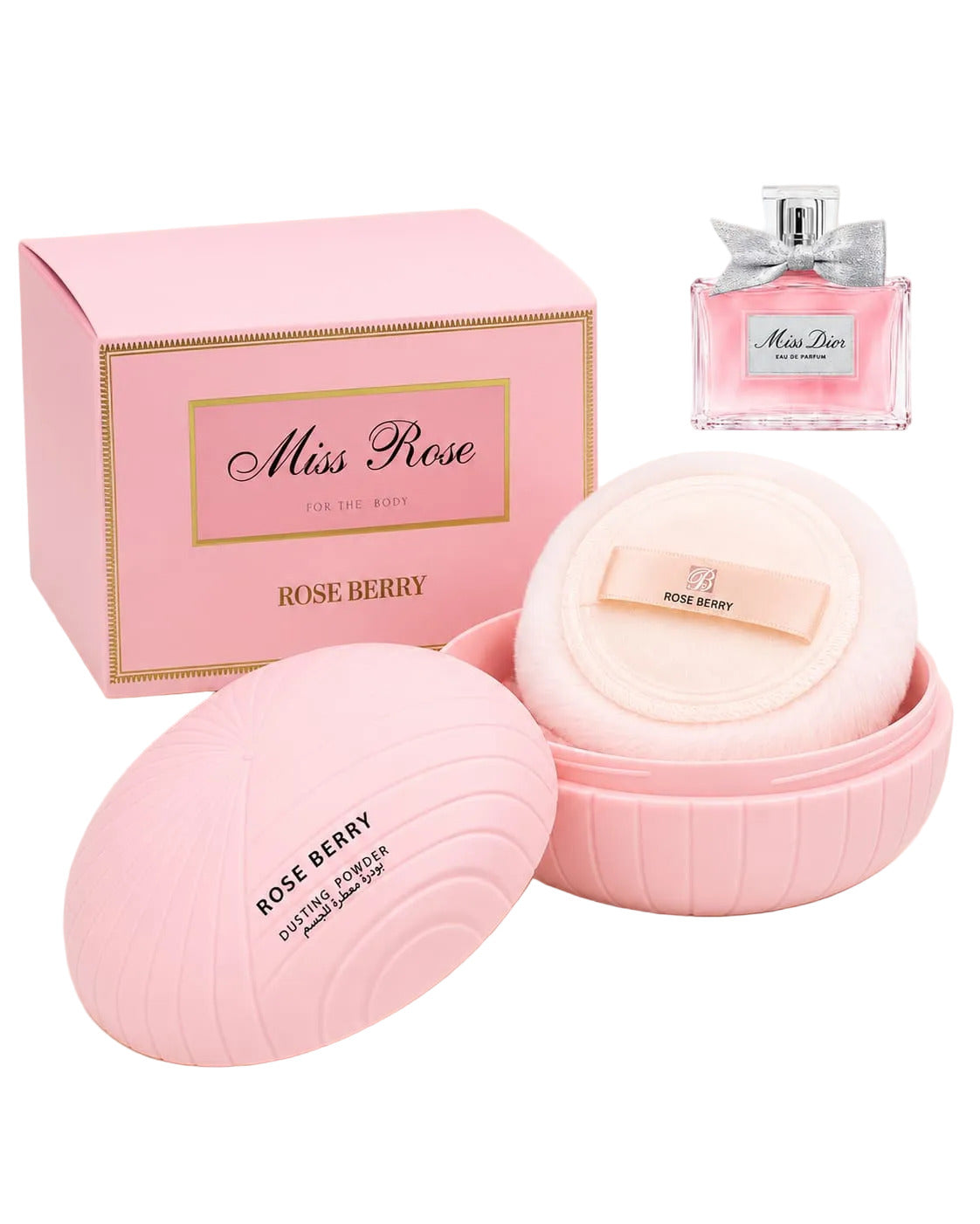 Roseberry Miss Rose Body Powder - 200 g