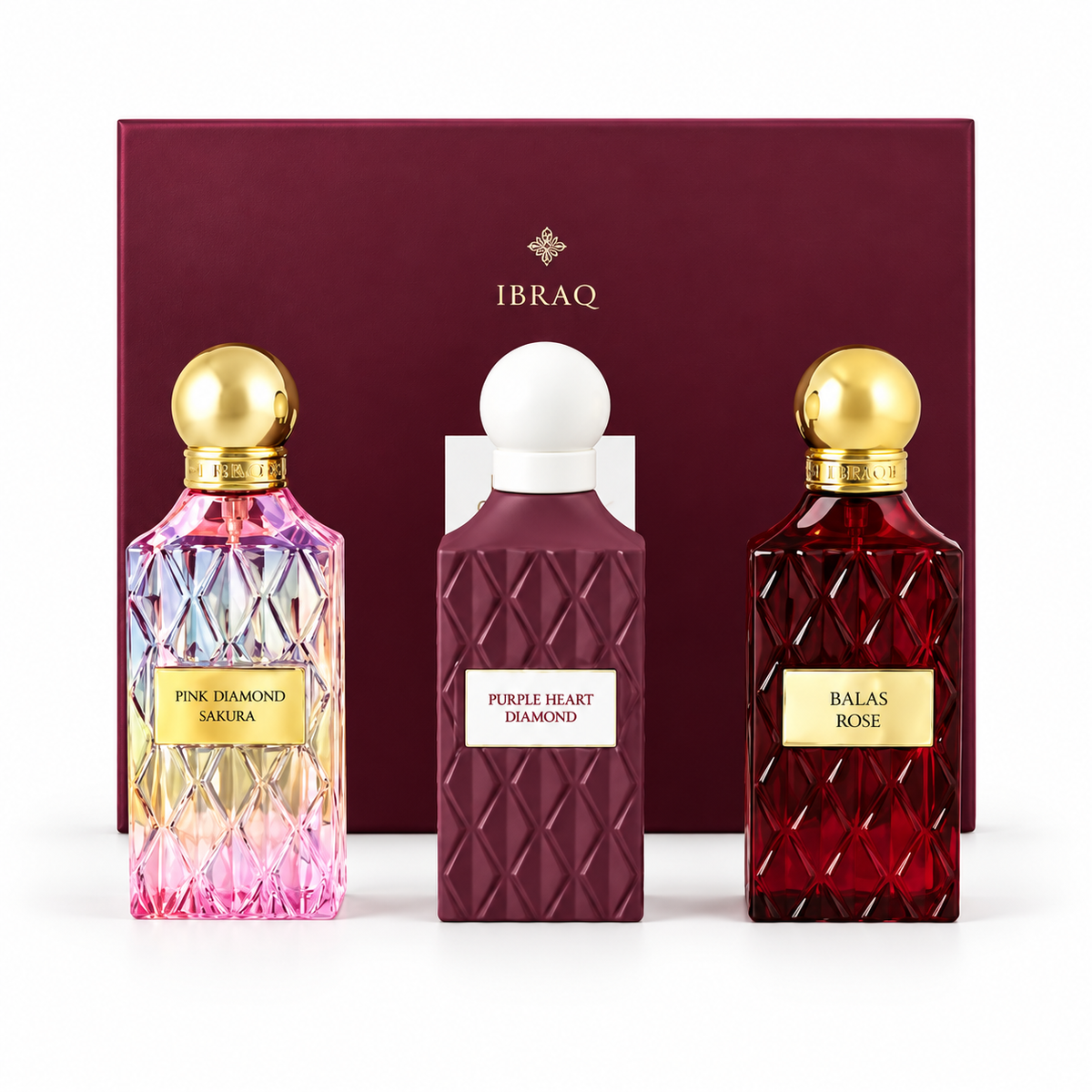 Maroon Diamond Set - IBRAQ