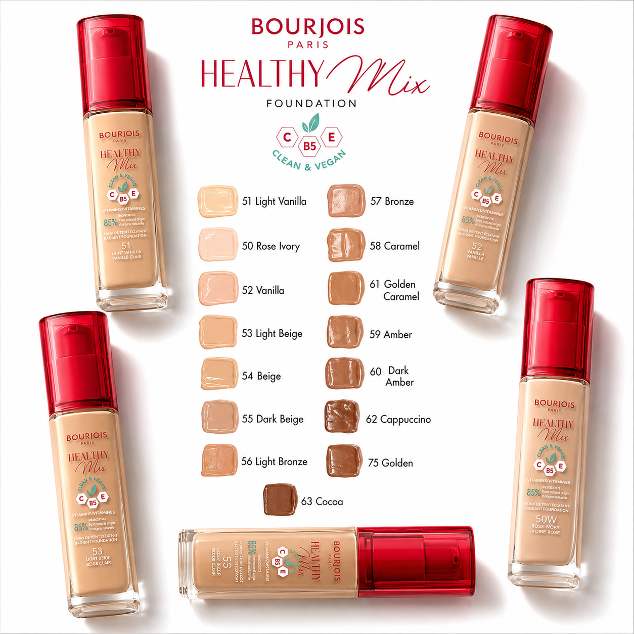 Bourjois - Healthy Mix Foundation