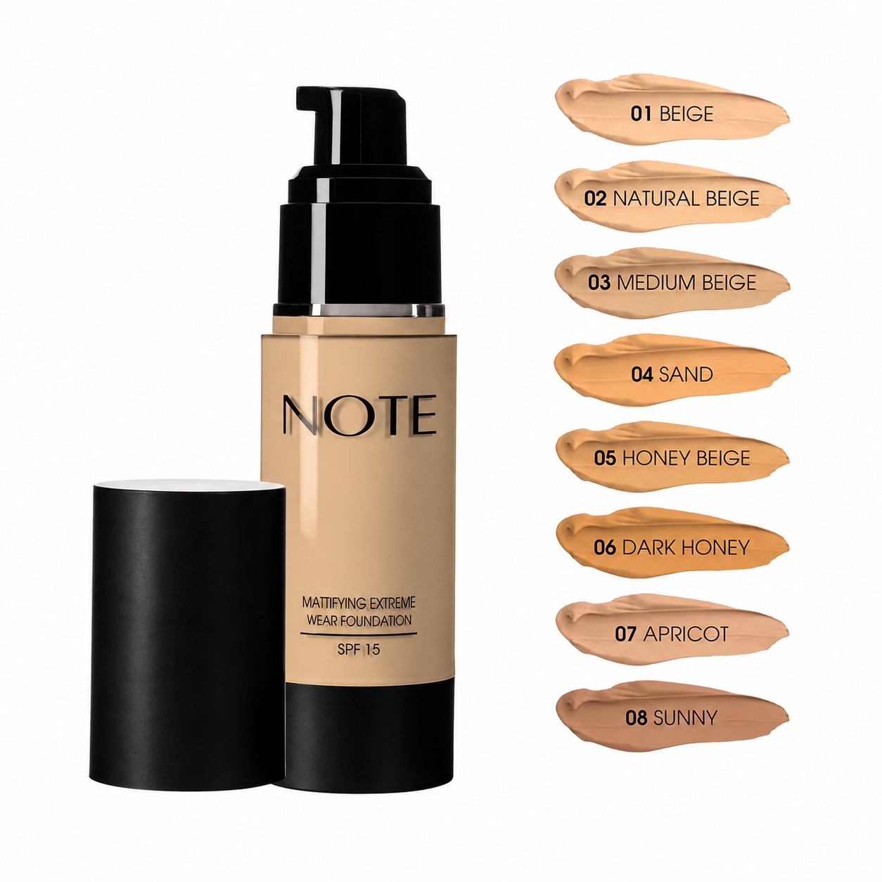 Note - Mattifying Extreme Wear Foundation