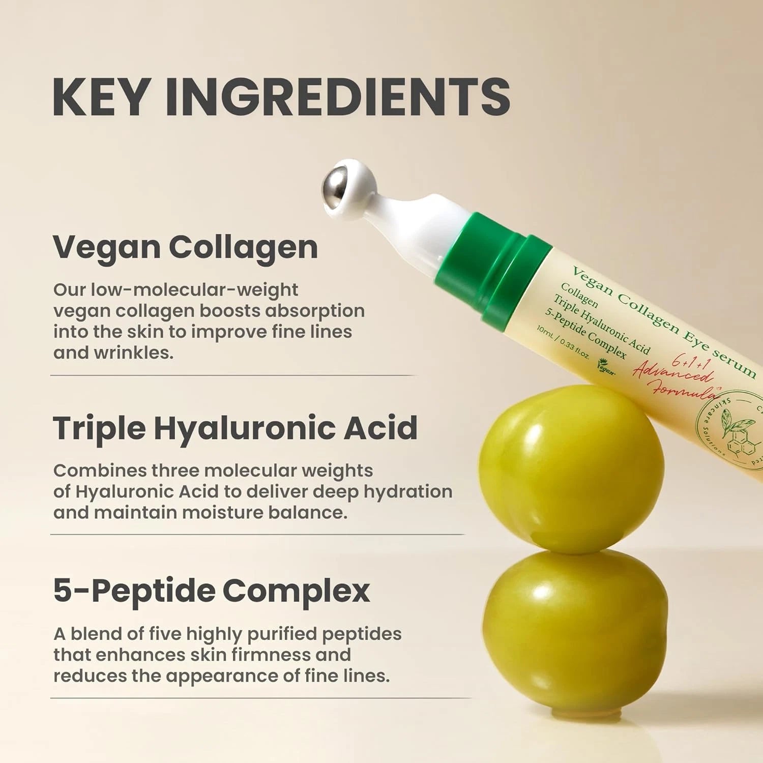 vegan collagen eye serum